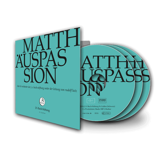 Sliderbild CD Matthäuspassion quadratisch
