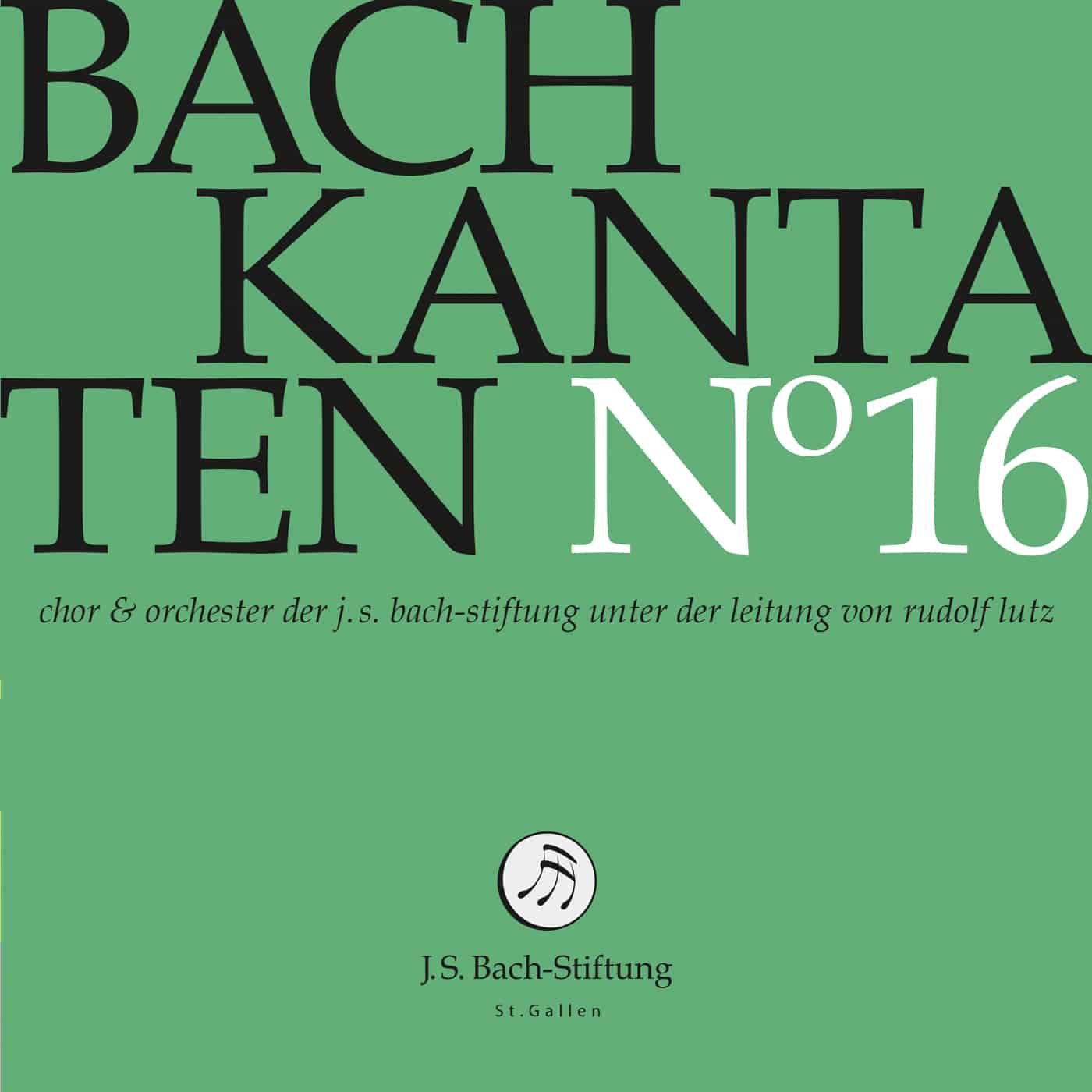 Nuevo CD de la edición de las cantatas de Bach.