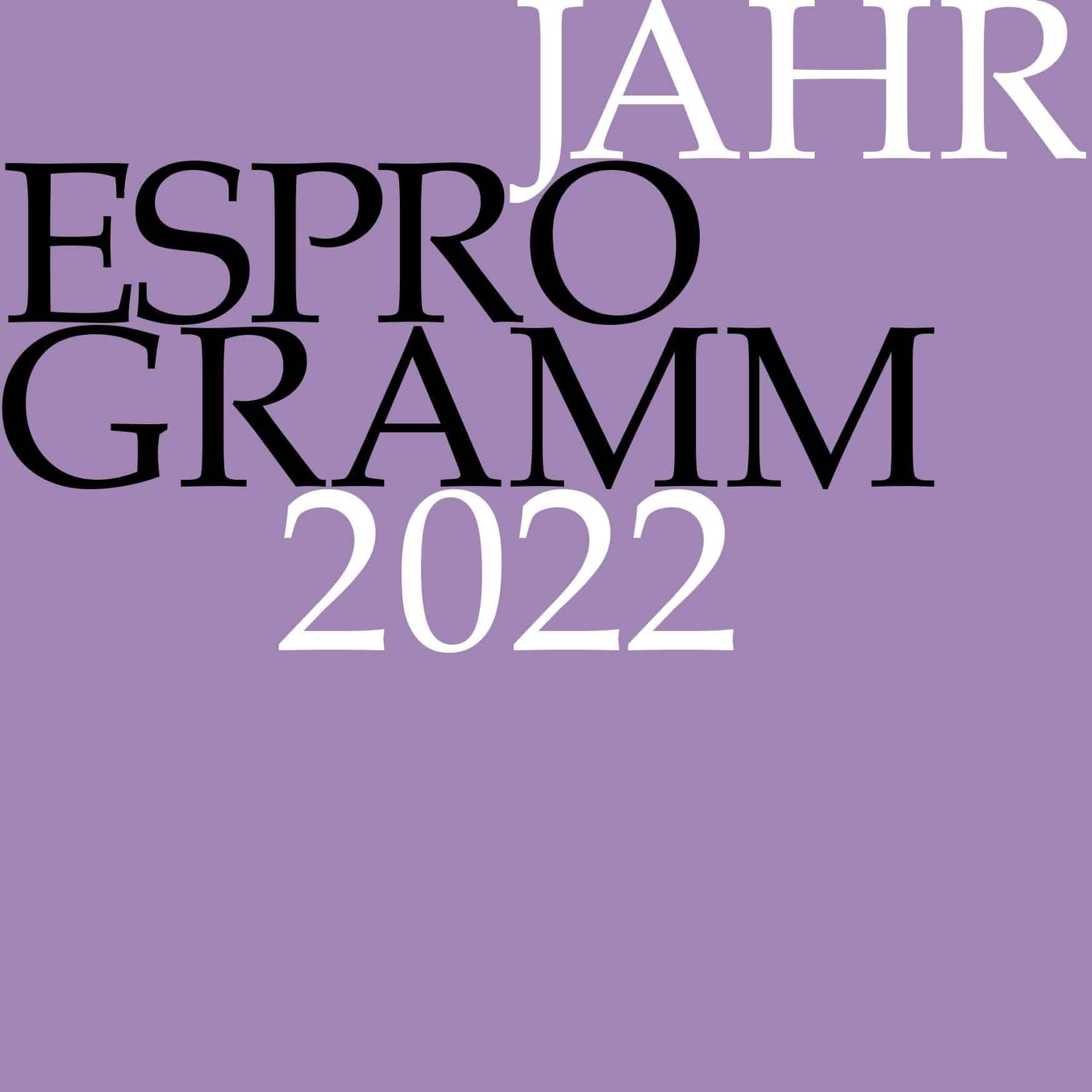 Jahresprogramm 2022